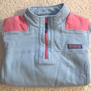 S/M Vineyard Vines Shep Shirt - 1/4 Zip
